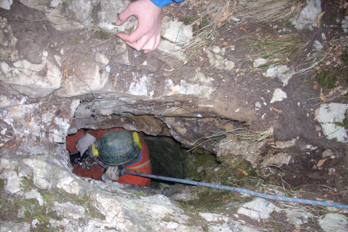FOTO grotta dei cinghiali volanti