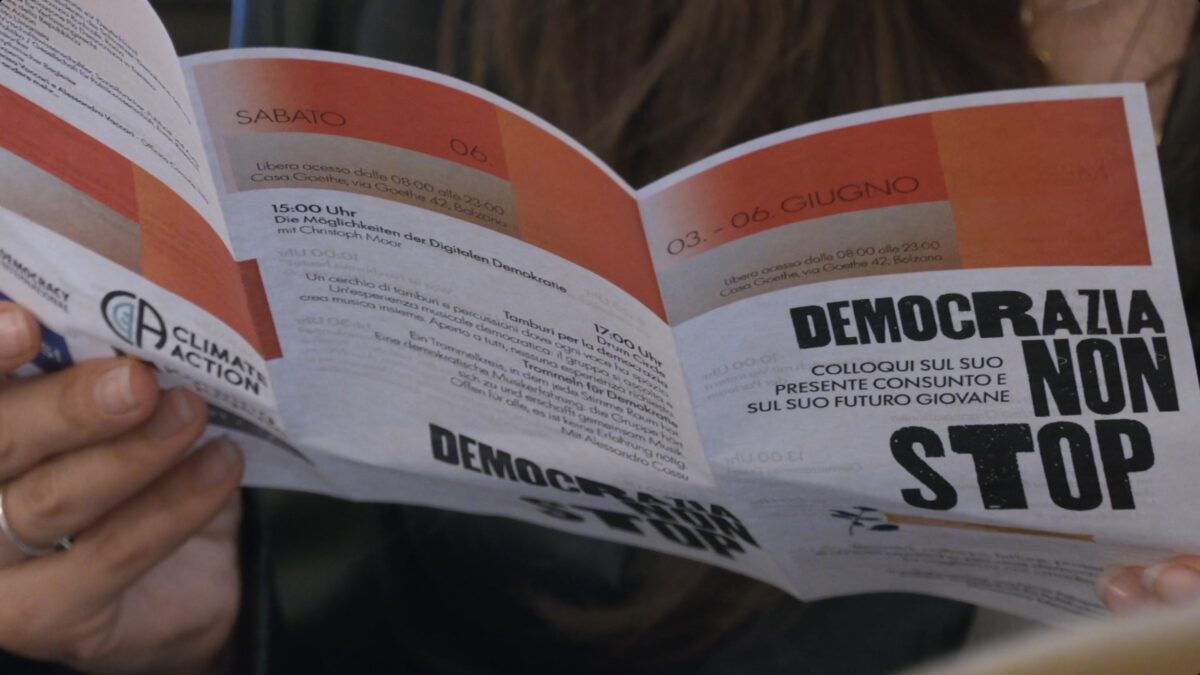 Fino a sabato a Bolzano i “colloqui della democrazia”