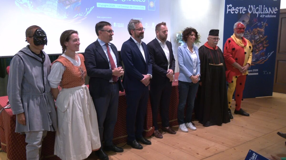 Feste Vigiliane di Trento, la 43esima edizione al via il 13 giugno con la Ganzega dei Ciusj e dei Gobi