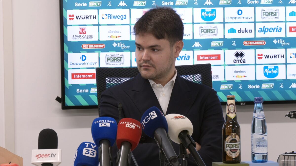 FC Südtirol: a Maso Ronco è iniziata l’era Lovisa