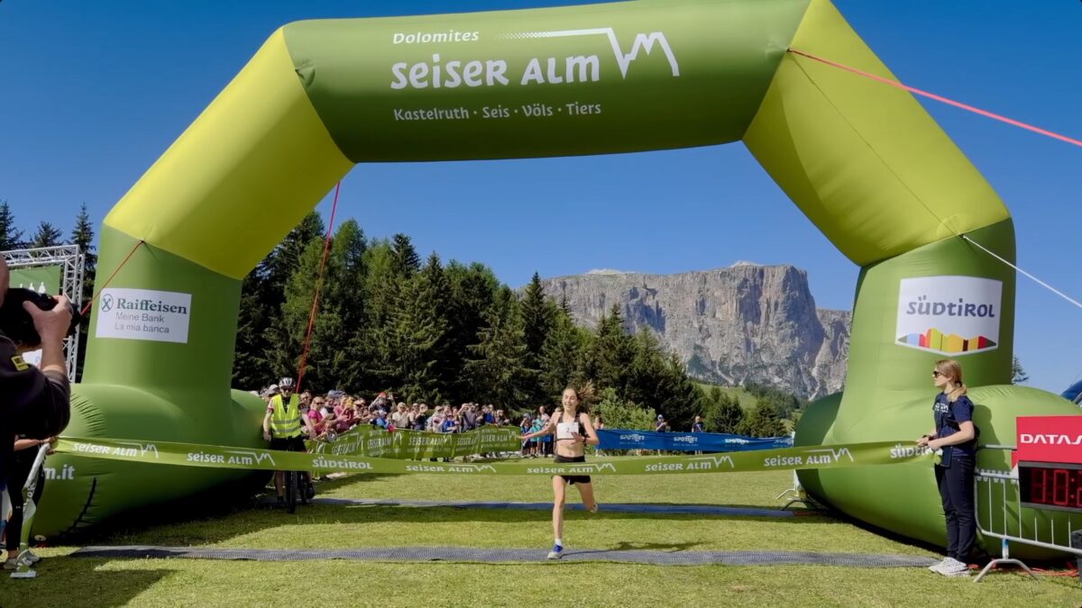 Corsa: Greta Haselrieder vince la mezza maratona dell’Alpe di Siusi