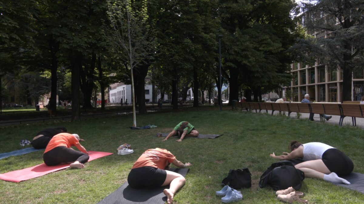 Yoga e benessere: nuova vita ai parchi di Bolzano