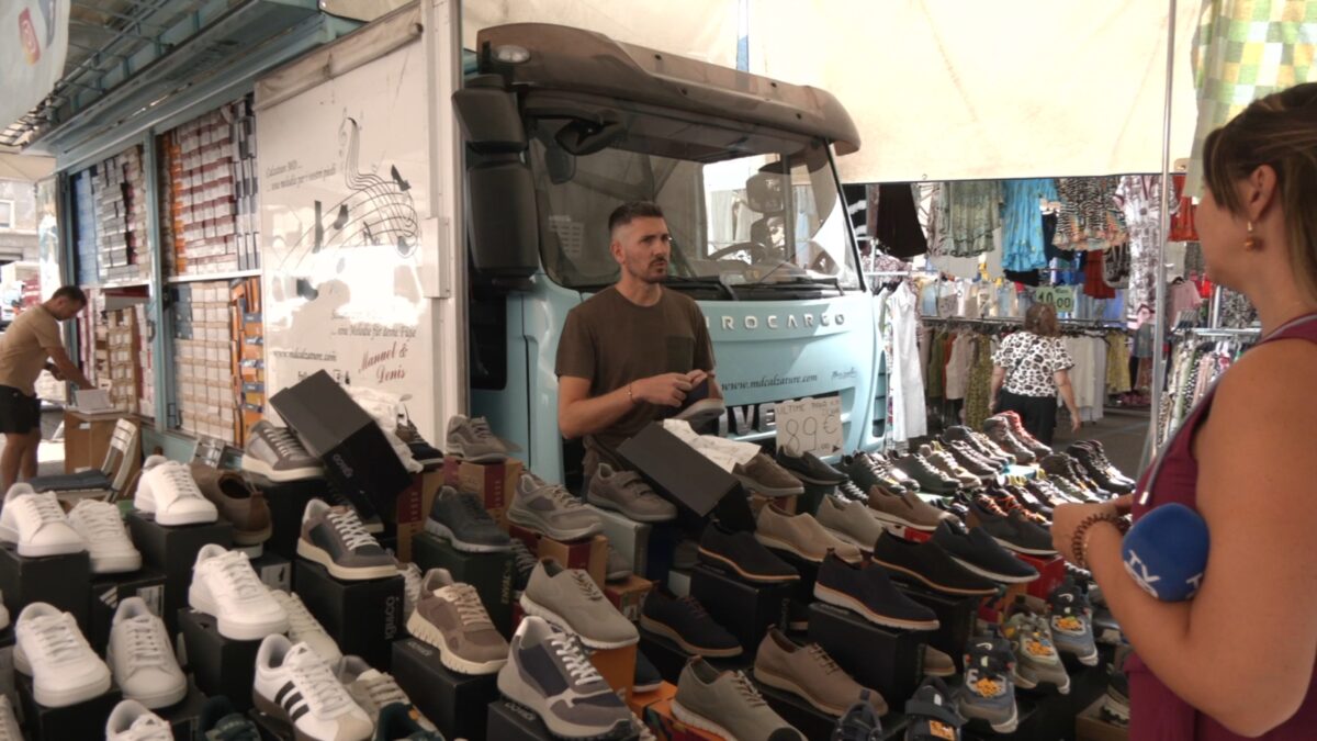 Trasloco del mercato di piazza Vittoria: delusi gli ambulanti