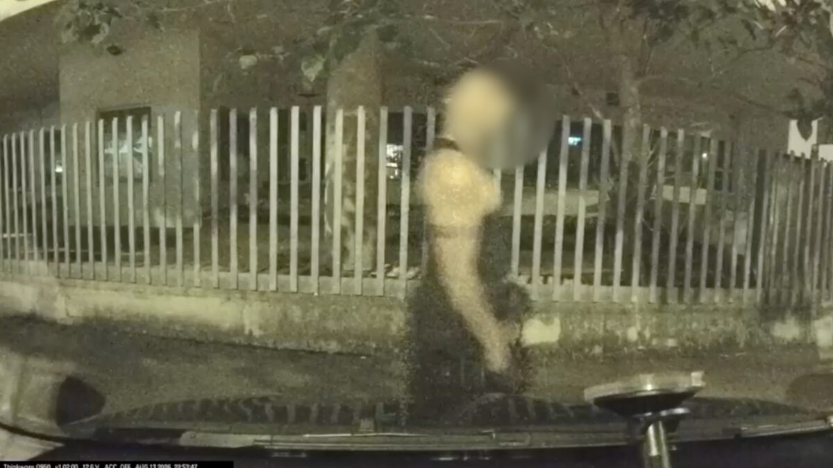 Bolzano: furti sulle auto, il ladro ripreso da una Dash Cam