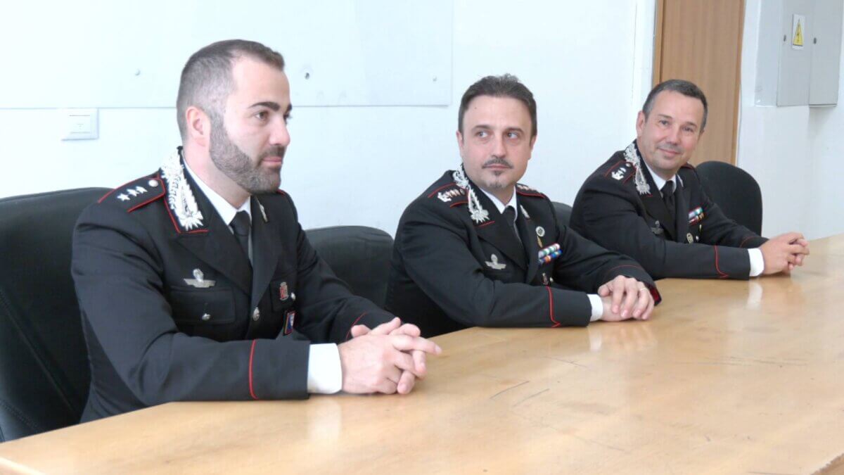 Carabinieri, il saluto dei Comandanti delle Compagnie di Brunico e Vipiteno